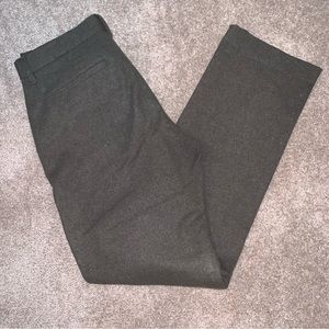 Banana Republic stretch wool men’s trousers Sz32L brown wool with pockets